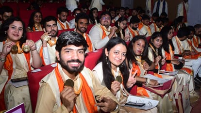 IIT BHU 14th Convocation 123 medals and awards given to 62 meritorious students