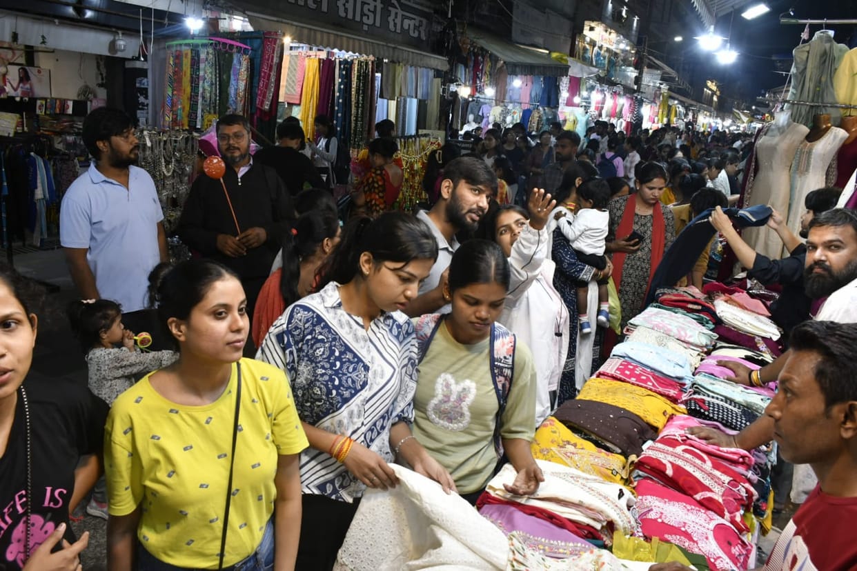 Bhopal News: Strong arrangements in the markets before Dhanteras in Bhopal, police and municipal corporation o