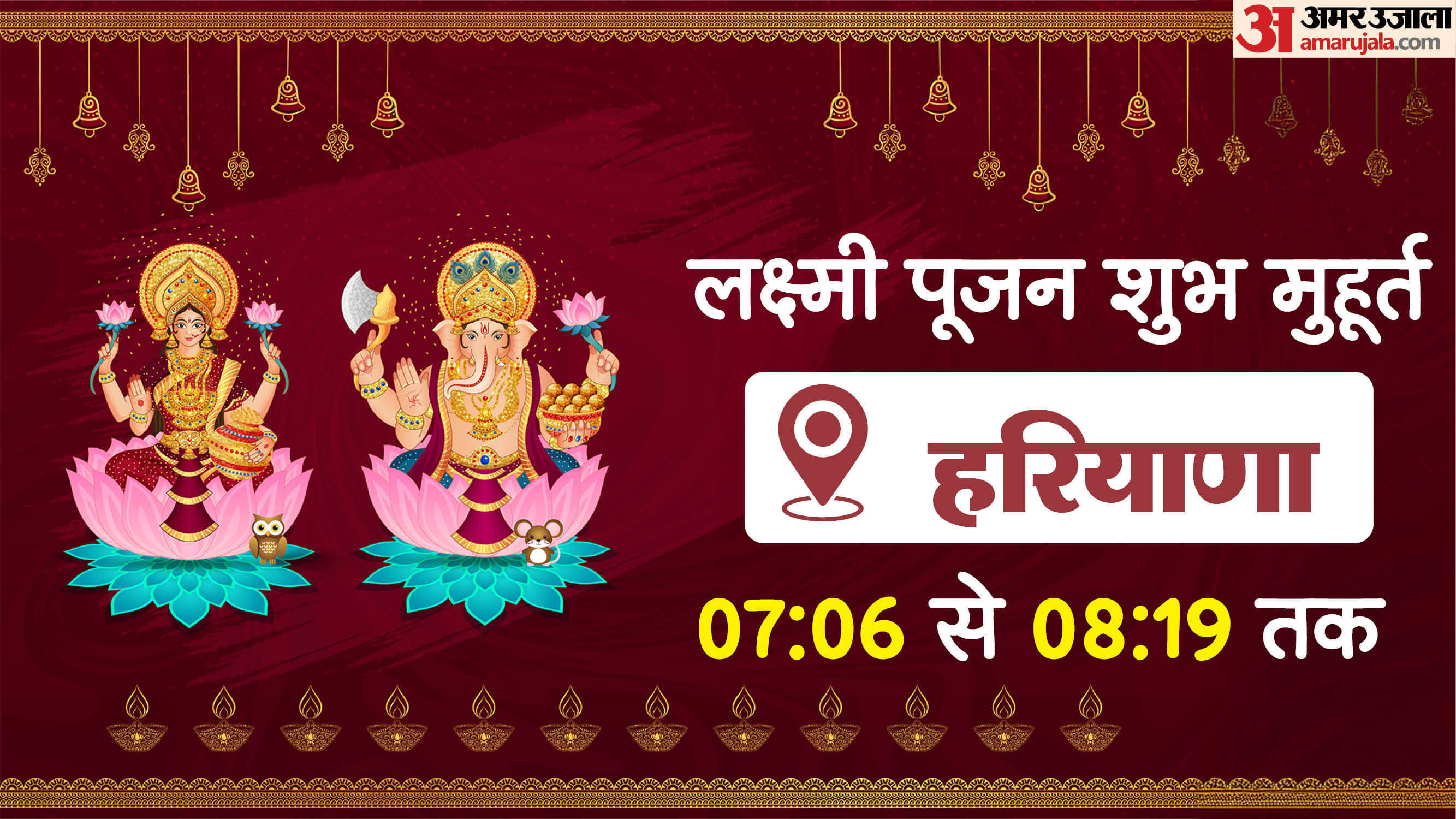 Diwali 2025 Laxmi Pujan Time Puja Vidhi City Wise Puja Muhurat Shubh Muhurat Mantra Aarti In Hindi