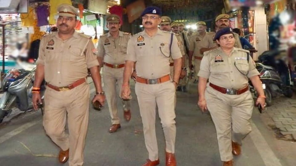 UP: Moradabad on high alert for Diwali, police on scene, route diversions implemented