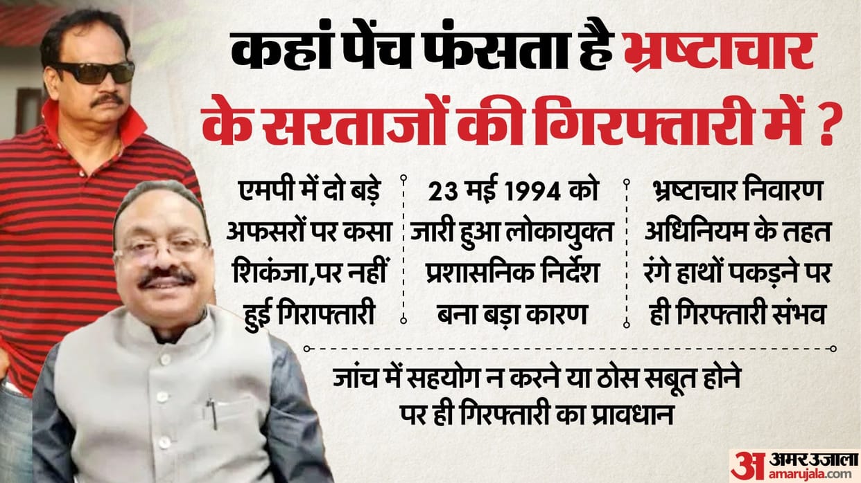 MP News: There are many raids on the corrupt, but the tainted are not being arrested, the Lokayukta's 1994 ord