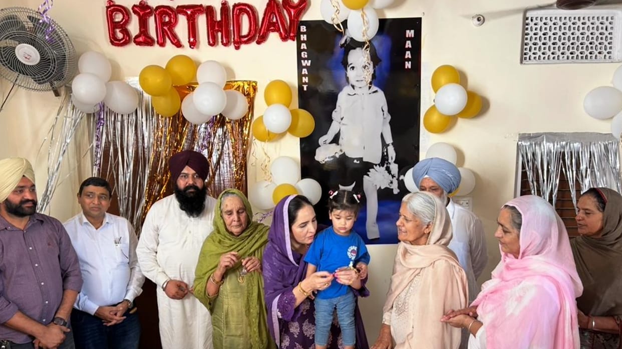 Punjab CM Bhagwant Mann birthday celebrated in his ancestral village