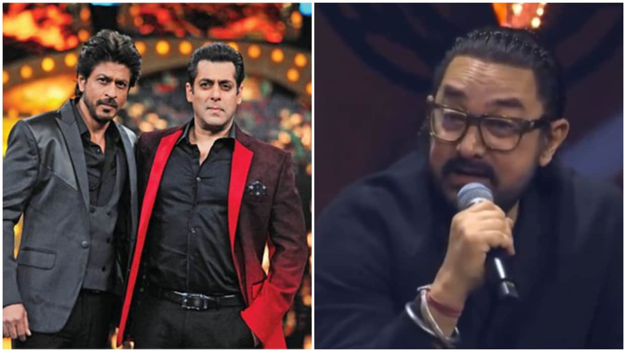 Aamir salman and shahrukh khan comes together in an event video viral