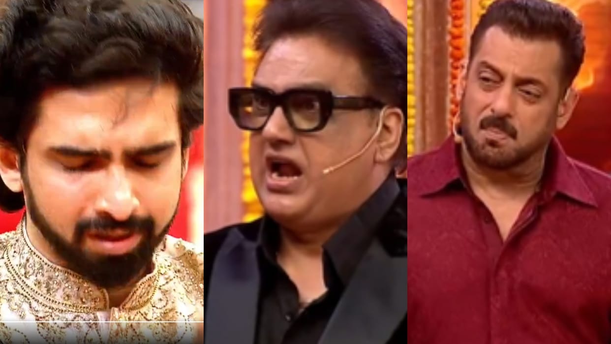 salman khan warns amaal mallik for his behavious farhana bhatt bigg boss 19 weekend ka vaar