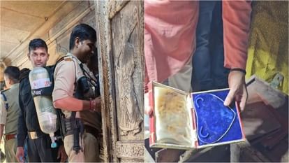 UP: बांके बिहारी का तोषखाना, बर्तन और आभूषणों के खाली बॉक्स; खजाना खुलते ही उठा सवाल, कहां गया ठाकुरजी का माल? UP news Banke Bihari Toshkhana empty boxes of utensils and jewellery As soon as treasury was opened question
