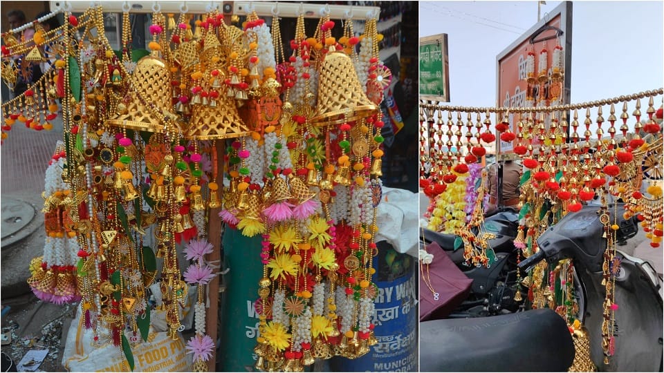 Bandanwar tassels and rangoli will adorn your home Toran worth Rs 14,000