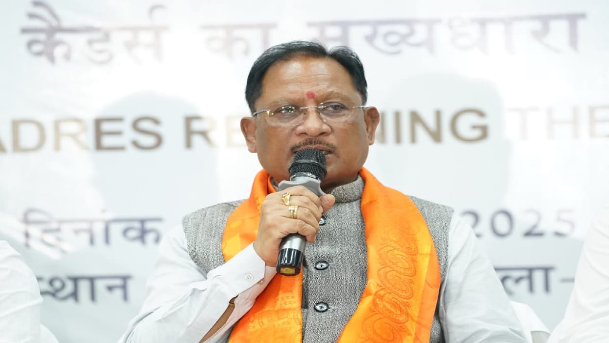 Bastar: Chief Minister Vishnudeo Sai said on 210 Maoist cadres surrender in CG
