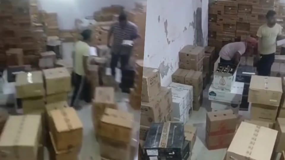 Police take major action before Diwali in Faridabad, illegal liquor recovered