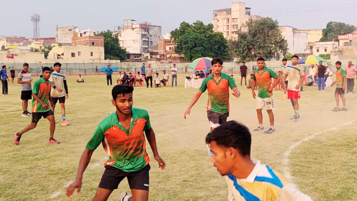 Handball Trailing for first nine minutes forward Ayush scored nine goals secure victory demonstrated strength