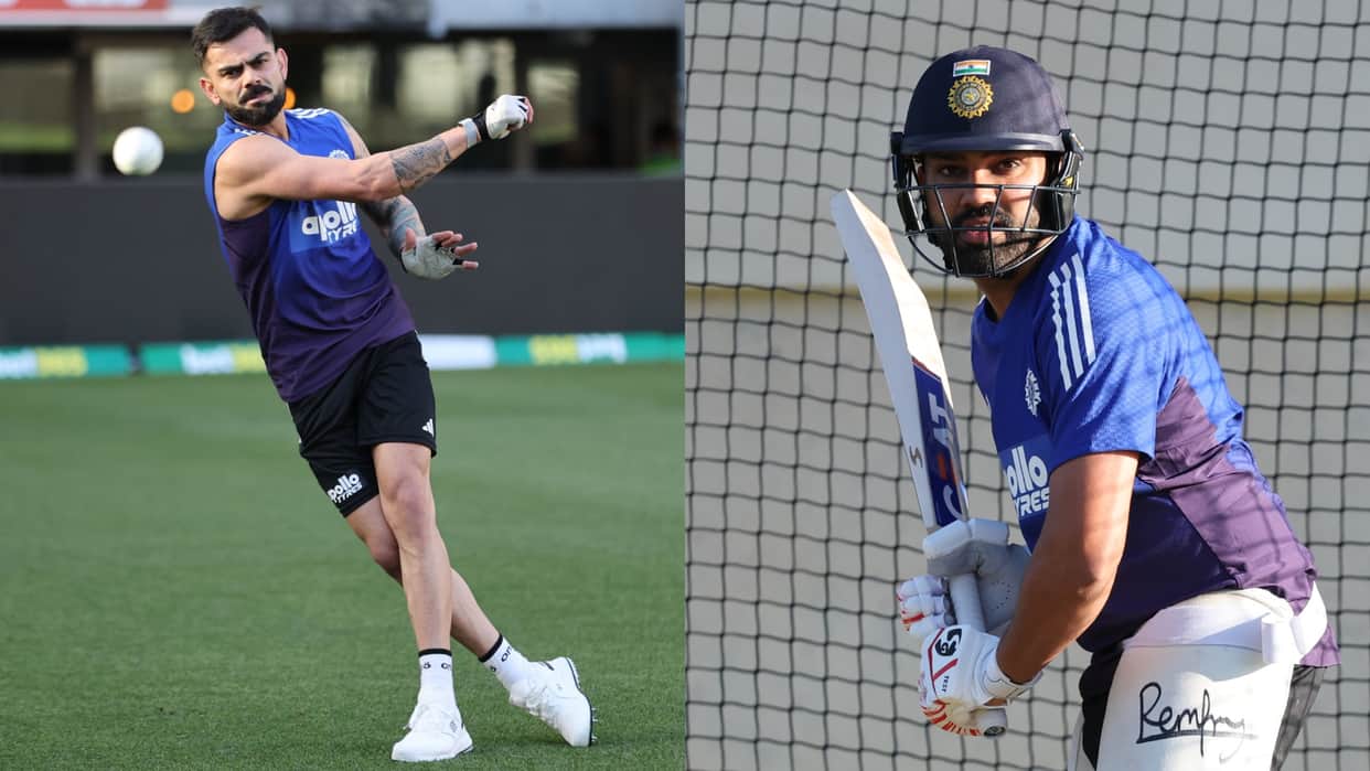 Indian cricket fans created festive scene at Adelaide airport singing chants for Rohit Sharma and Virat Kohli
