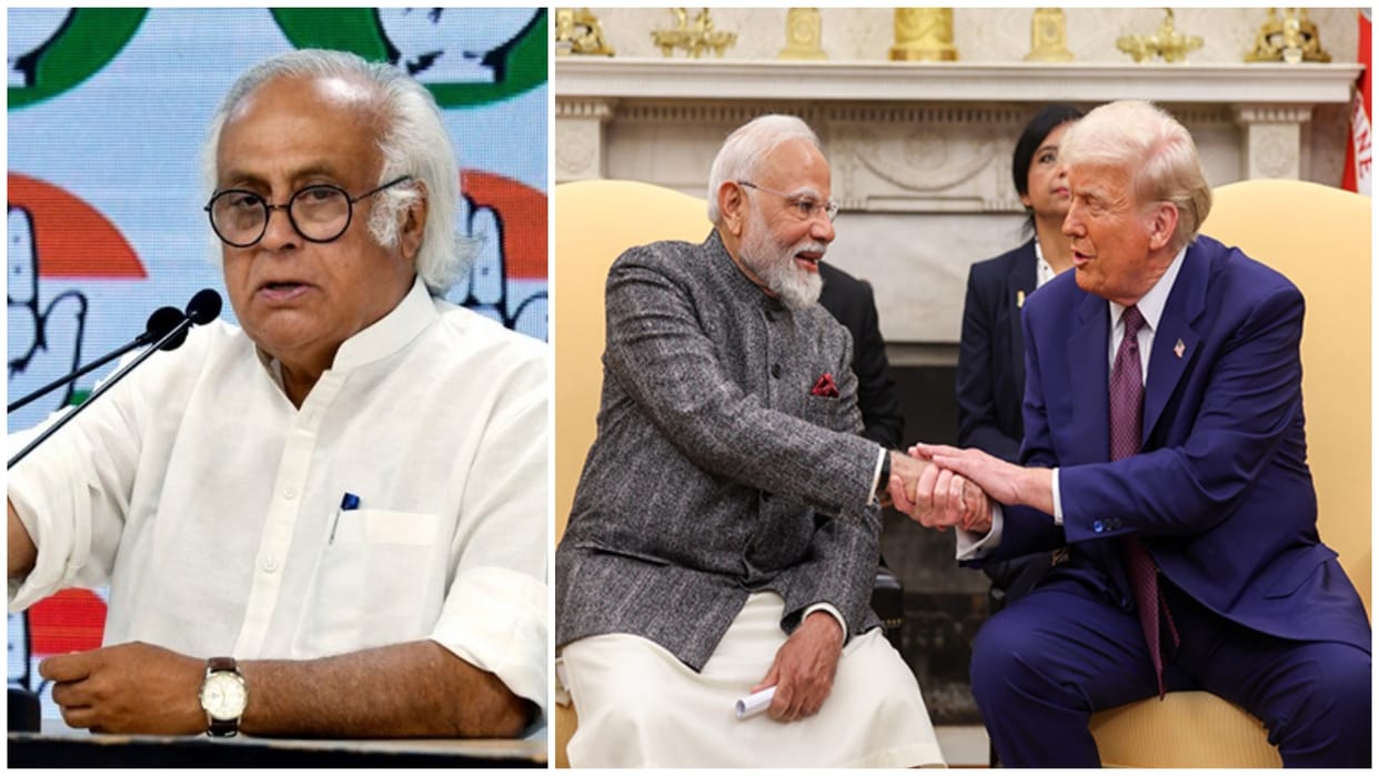 Congress targets PM Narendra Modi over White House claim of Donald Trump speaking to him frequently question