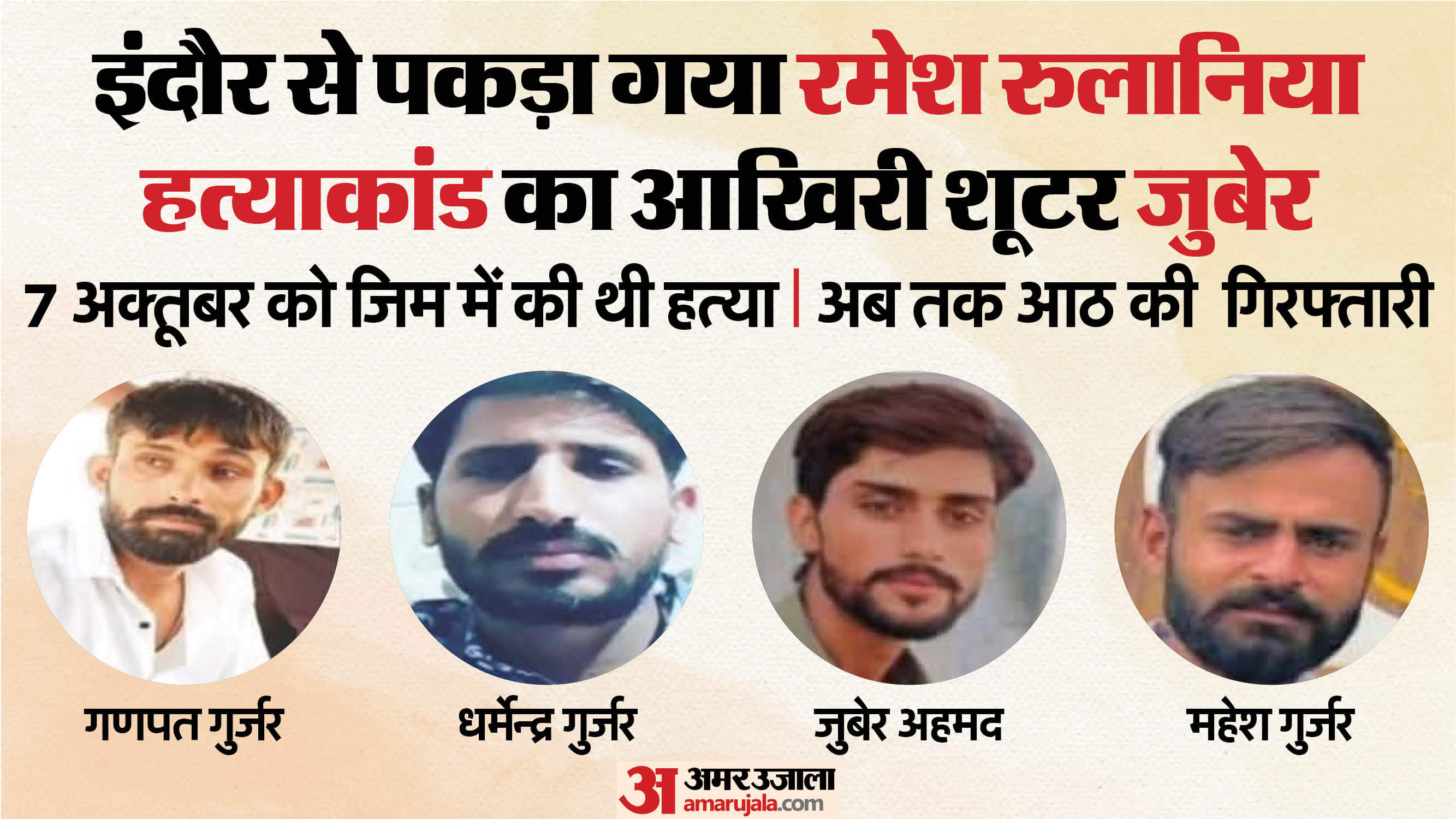 आखिरी शूटर जुबेर अहमद भी गिरफ्तार