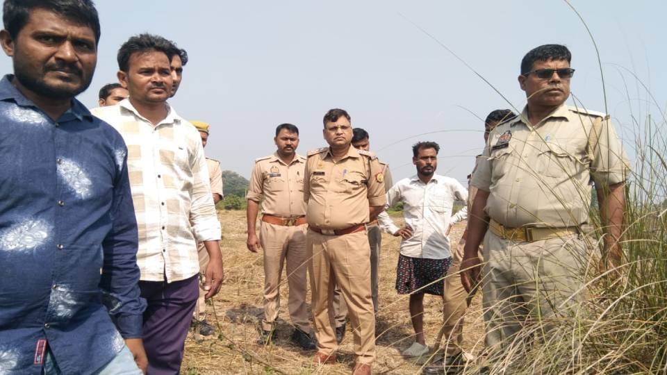 elderly widowed woman missing who went to harvest paddy in Ambedkar Nagar police searching her