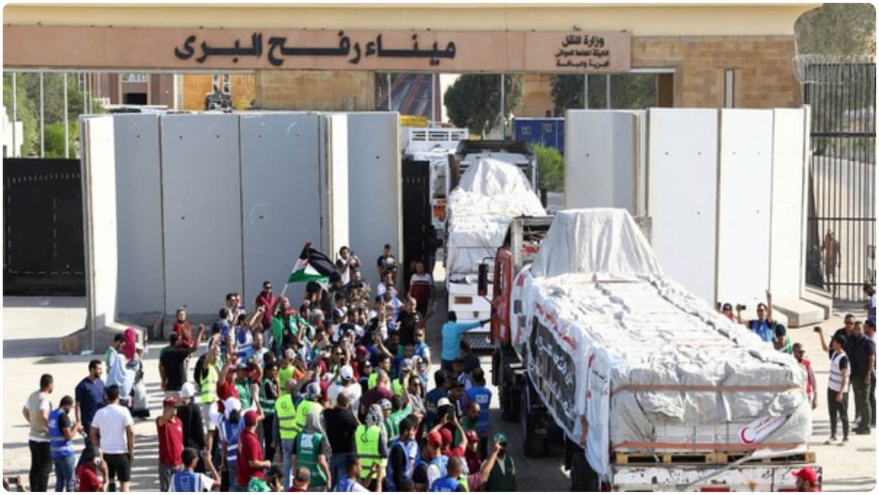 Palestinian embassy in Egypt say Rafah crossing will reopen Monday for people returning to Gaza