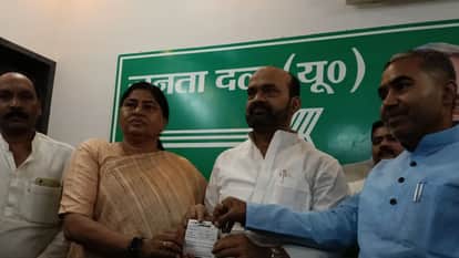 Bihar Election: JDU claims Saba Zafar ticket cancelled before nomination Sabir Ali becomes new candidate