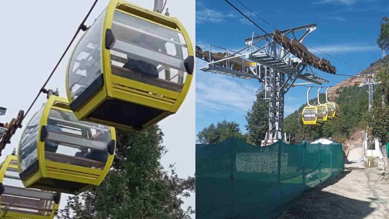 Surkanda Devi Ropeway operation will remain closed on 20th October, the day of Diwali Tehri Garhwal