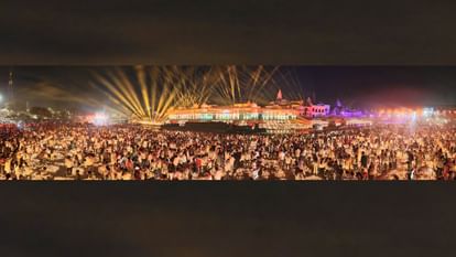 Pics of Deepotsav 2025 in Ayodhya.