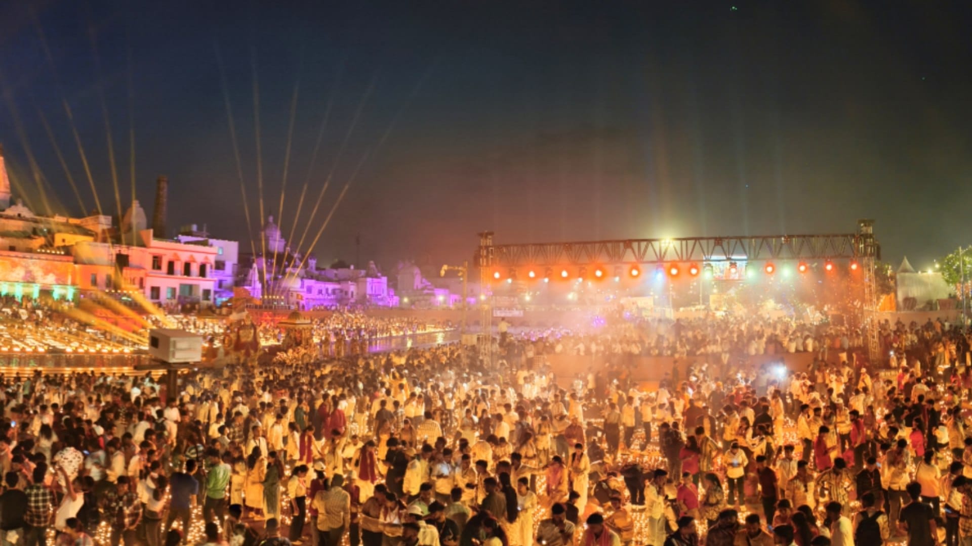 Pics of Deepotsav 2025 in Ayodhya.