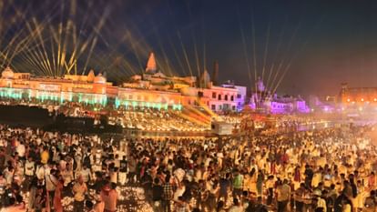 Pics of Deepotsav 2025 in Ayodhya.