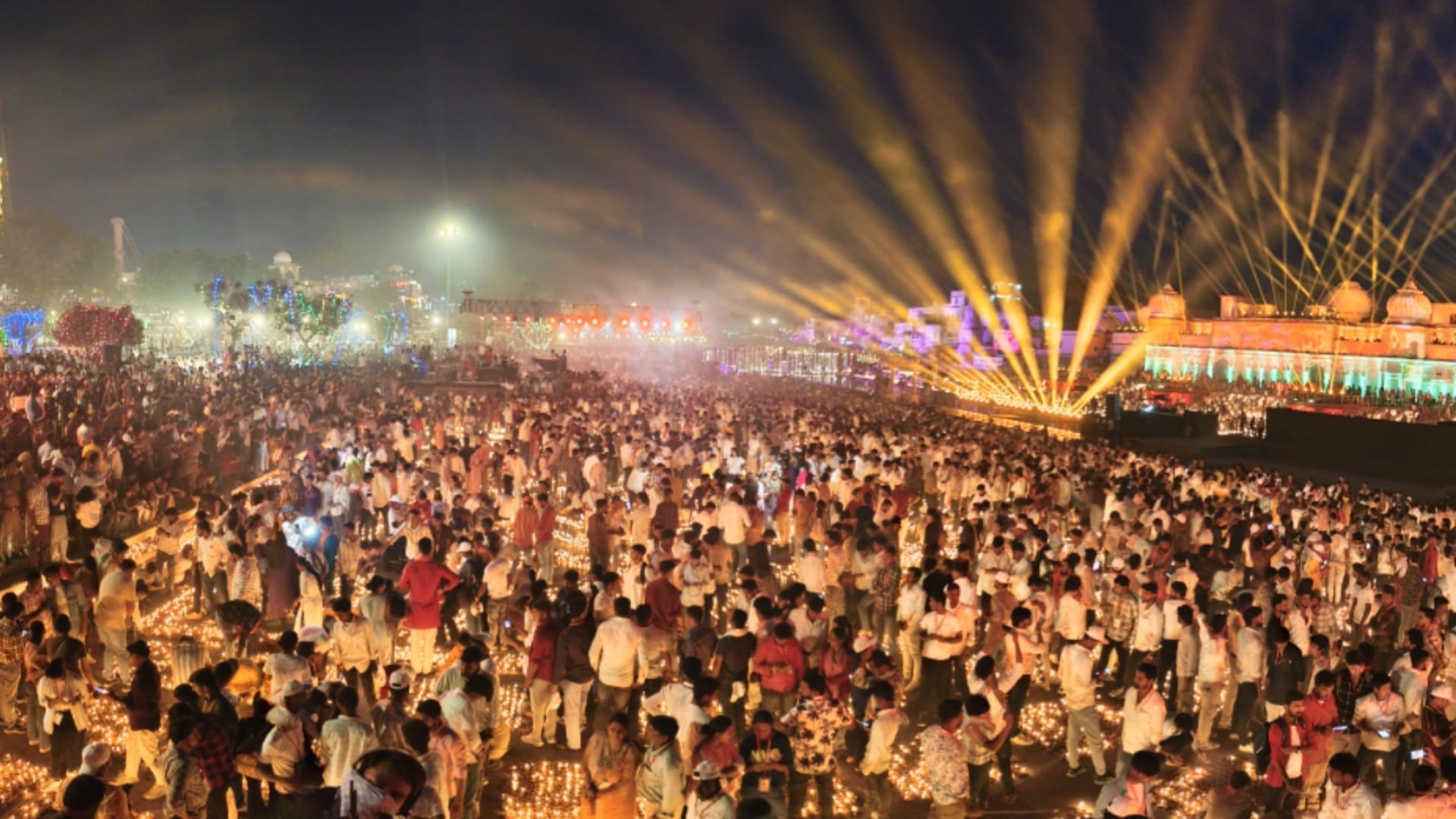 Pics of Deepotsav 2025 in Ayodhya.