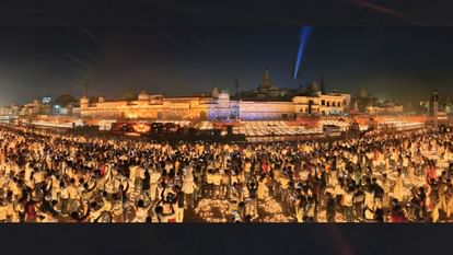 Pics of Deepotsav 2025 in Ayodhya.