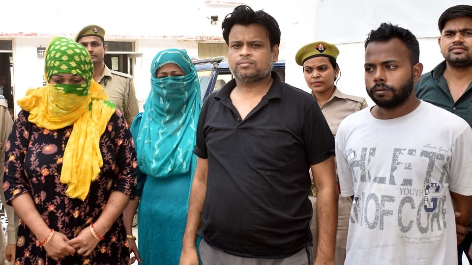 Meerut: New wife orchestrated theft at businessman's house to save brother's life, four arrested