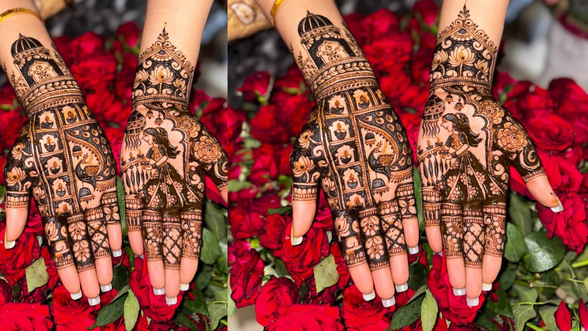 diwali 2025 henna ideas trendy mehndi design for diwali 2025 with image
