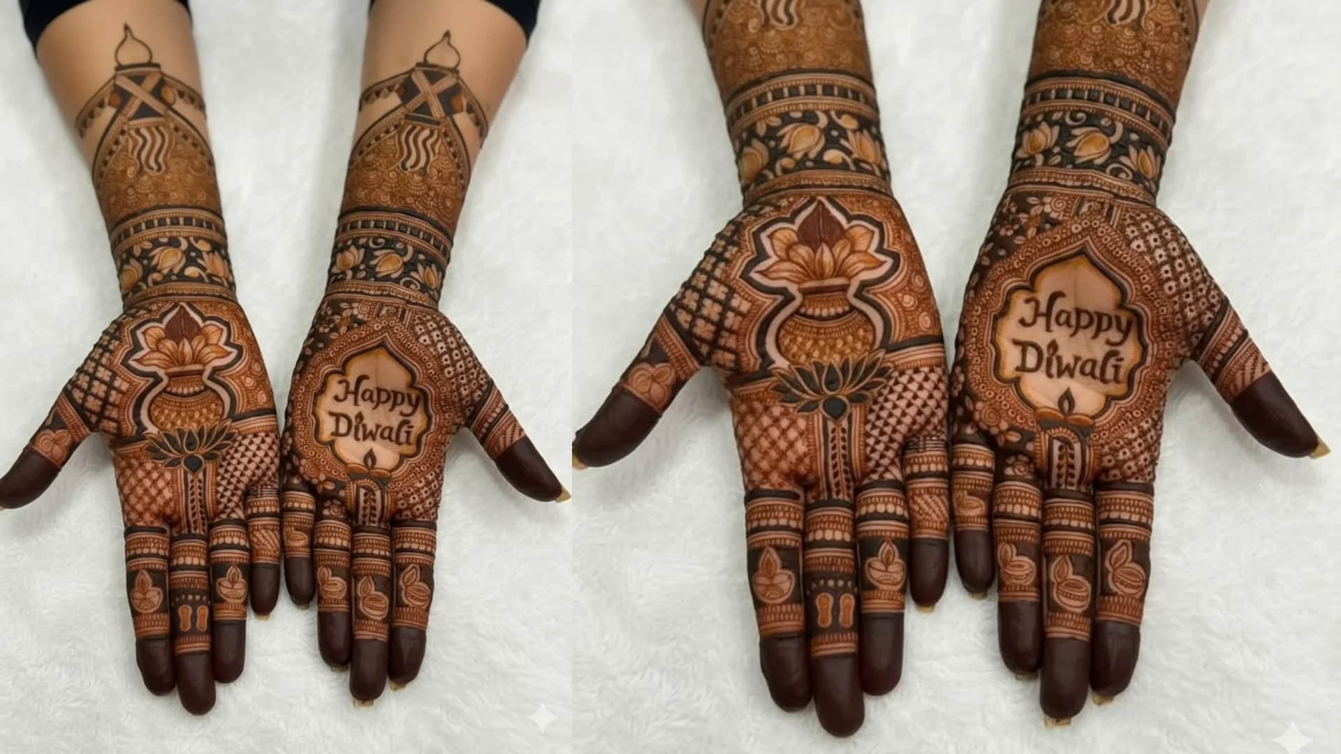 diwali 2025 henna ideas trendy mehndi design for diwali 2025 with image