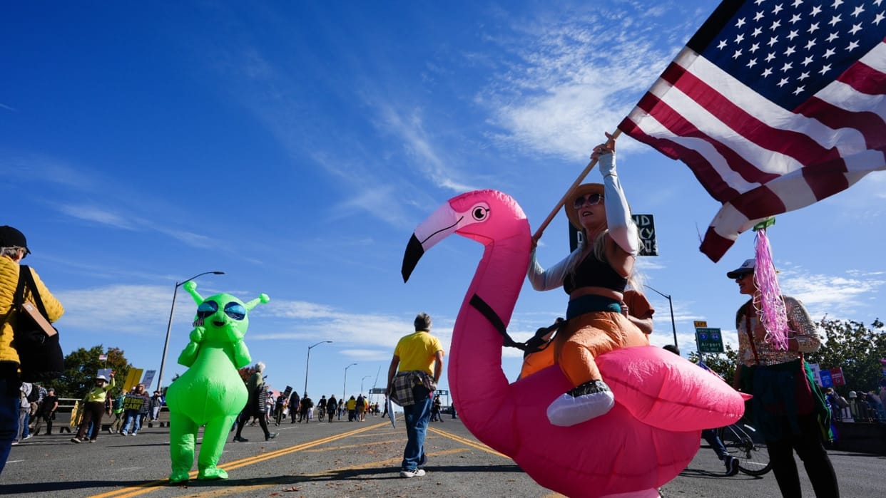 No Kings protests against donald Trump administration Thousands protesters join