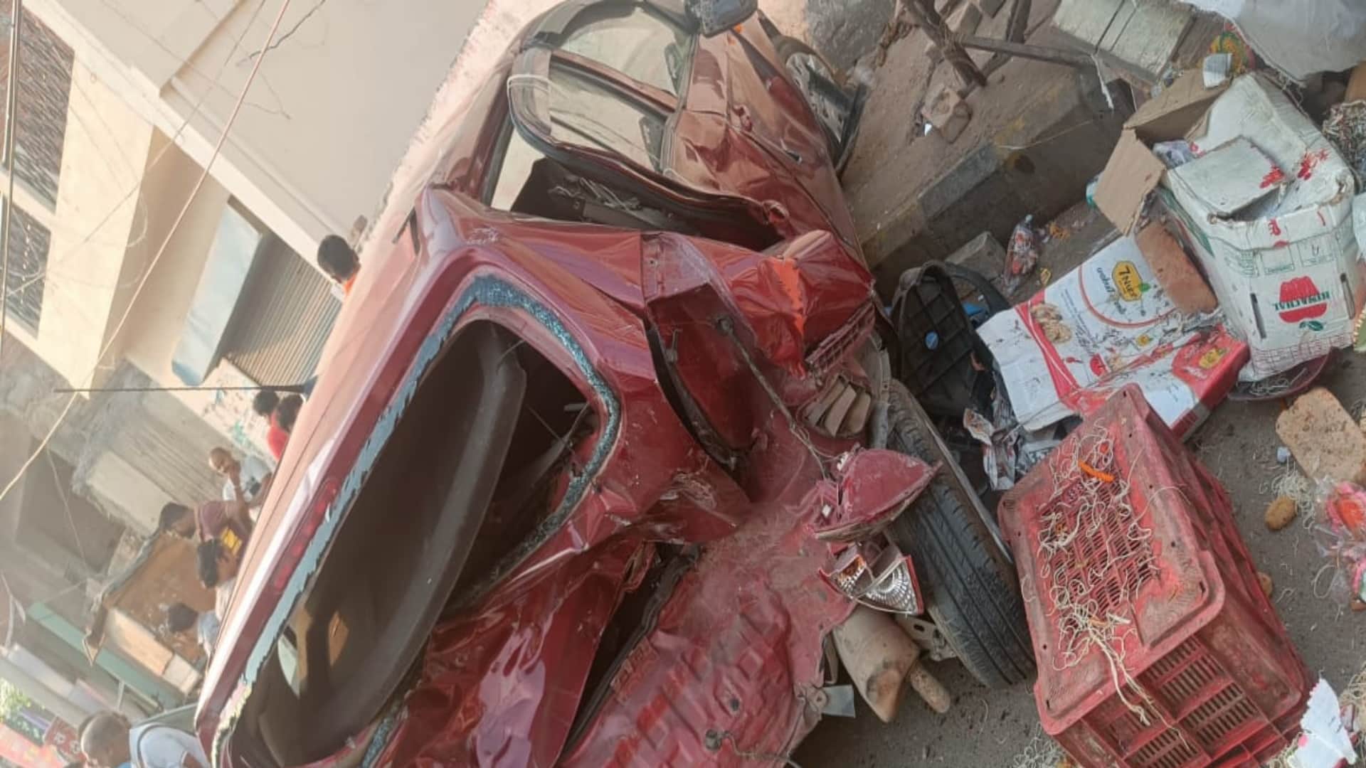 Drunk driver ran over more than a dozen people, created havoc for half a kilometer, arrested