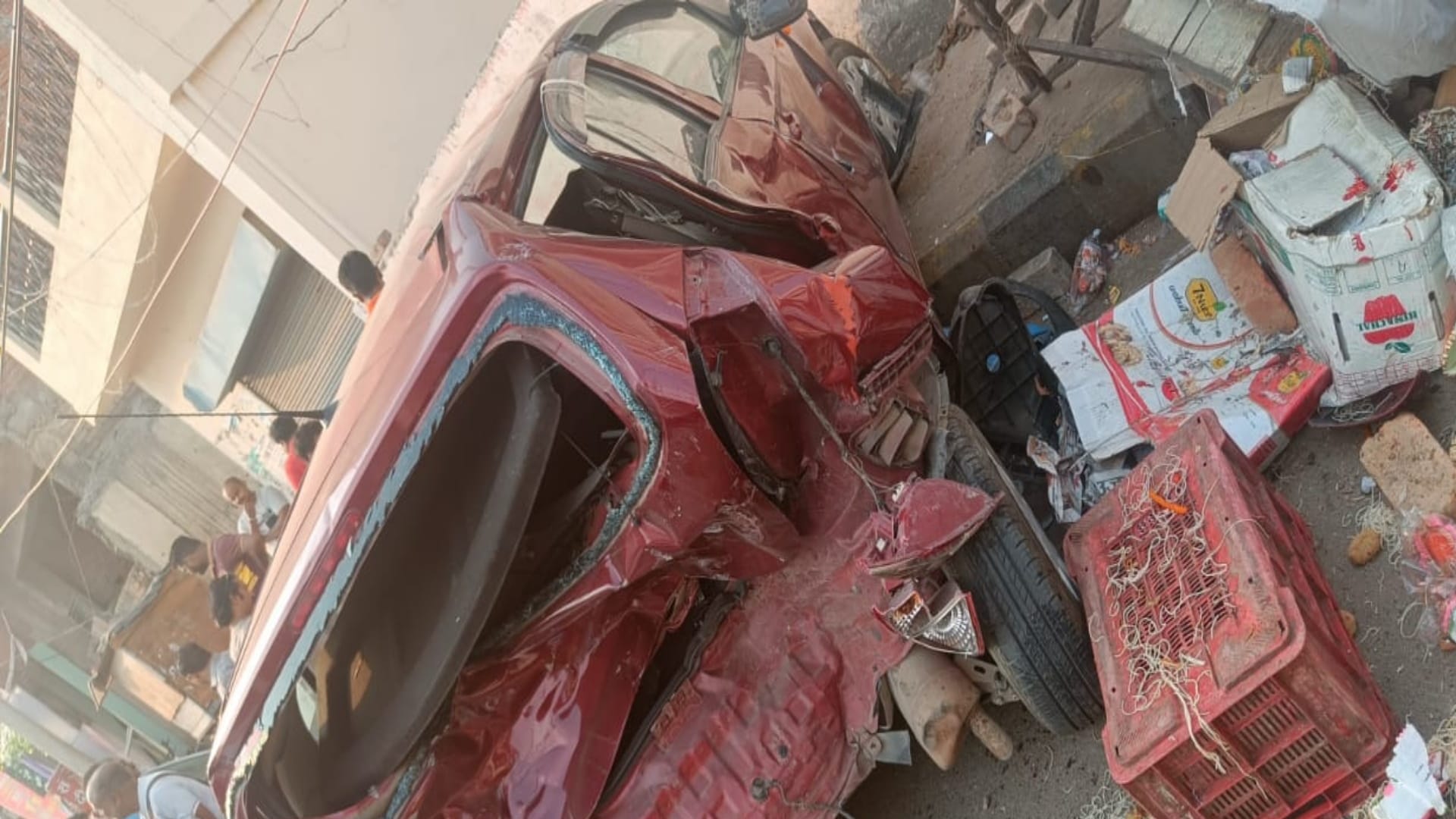Drunk driver ran over more than a dozen people, created havoc for half a kilometer, arrested