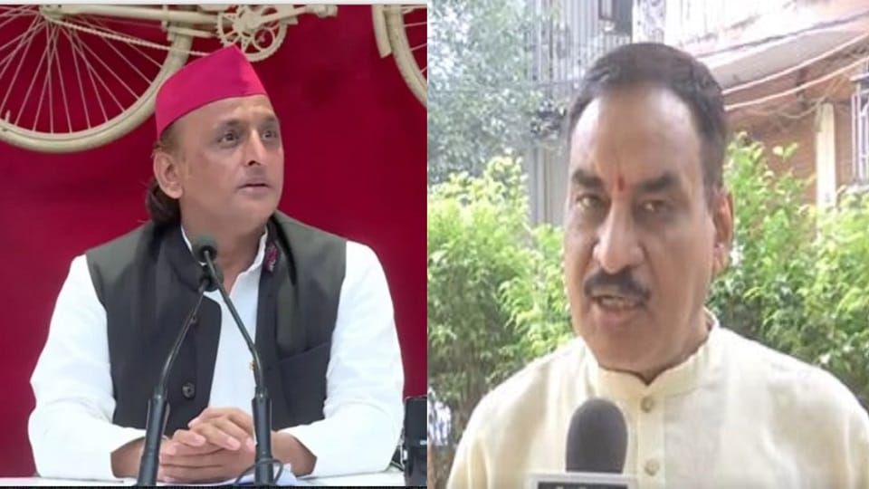 VHP leader Vinod Bansal commented on SP President Akhilesh Yadav Diwali-Christmas statement