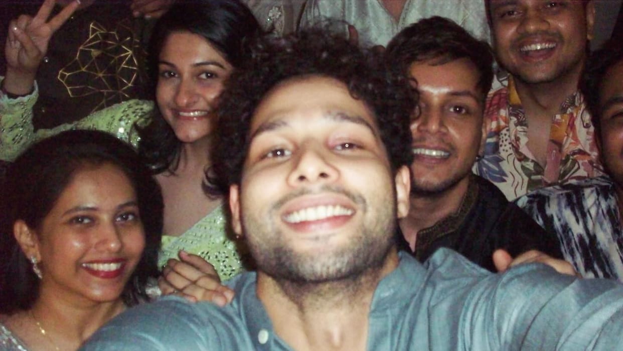 Siddhant Chaturvedi celebrates diwali with friends share photos of party festival celebration