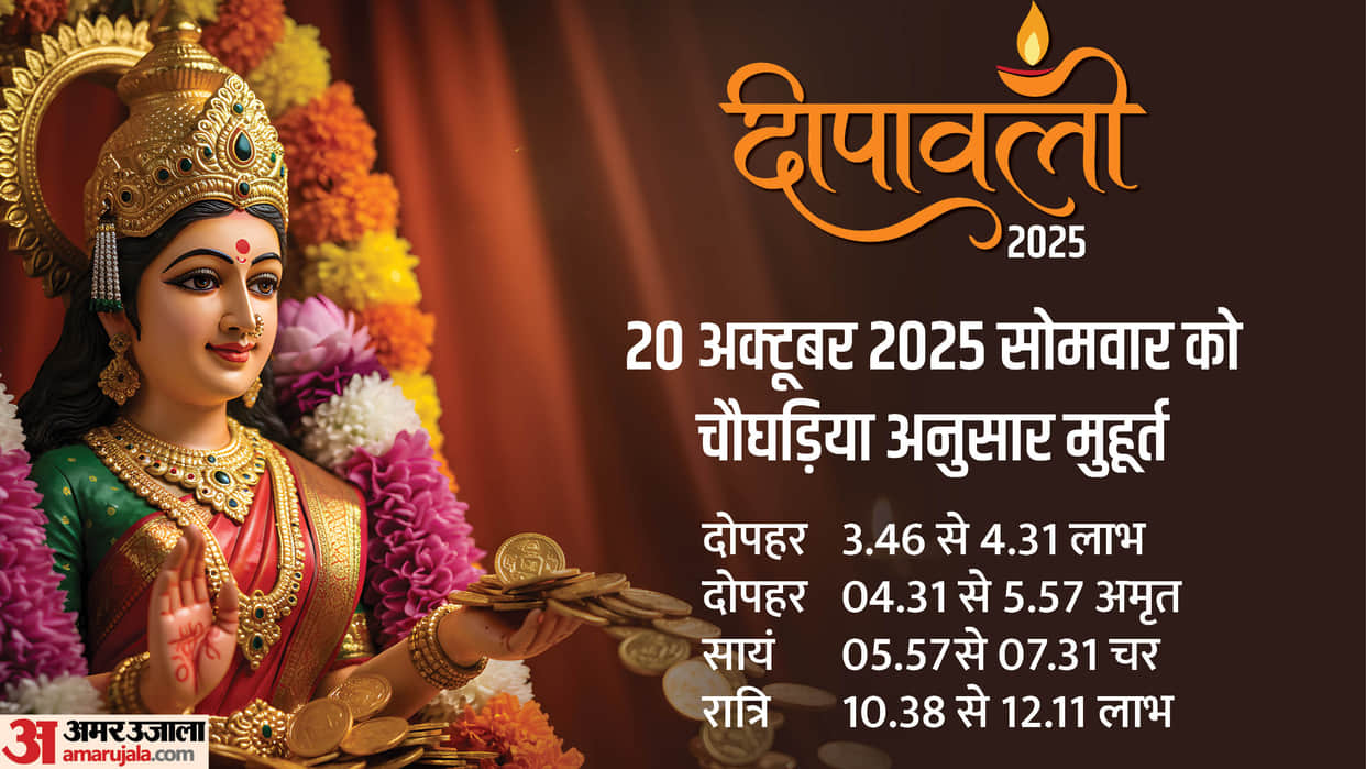 Diwali begin on Monday at 3.46 pm, know auspicious time and what materials are required