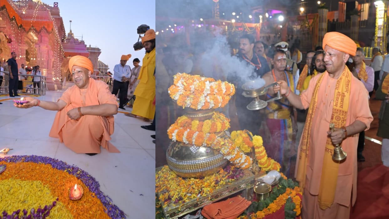 Deepotsav Ayodhya 2025 Live Updates: CM Yogi to Crown Shri Ram, Royal Darbar Theme Set at Ramkatha Park