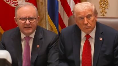 US Prez Trump meet Aus PM Albanese Updates Tariff Issue China Xi Jinping Russia - Ukraine conflict hindi news
