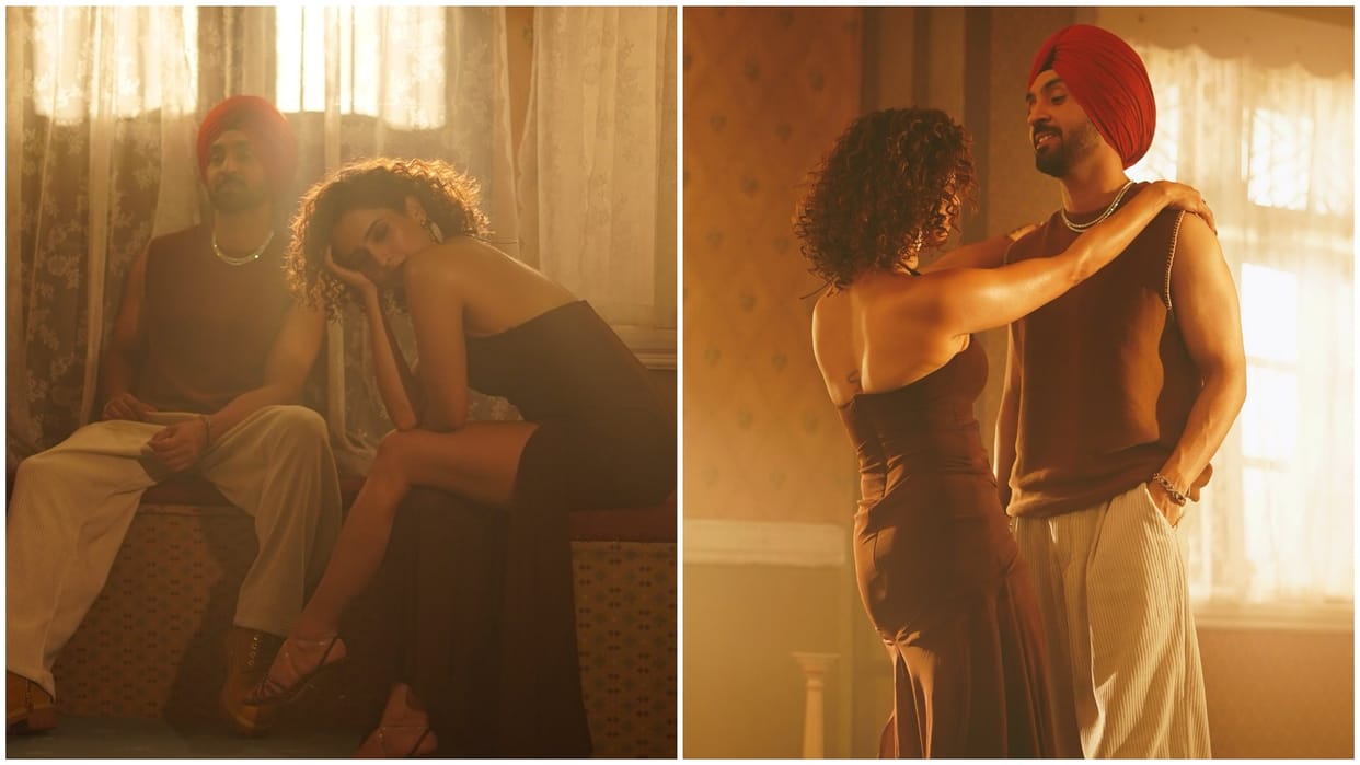 Diljit dosanjh album aura new song charmer released now sanya malhotra dance getting viral