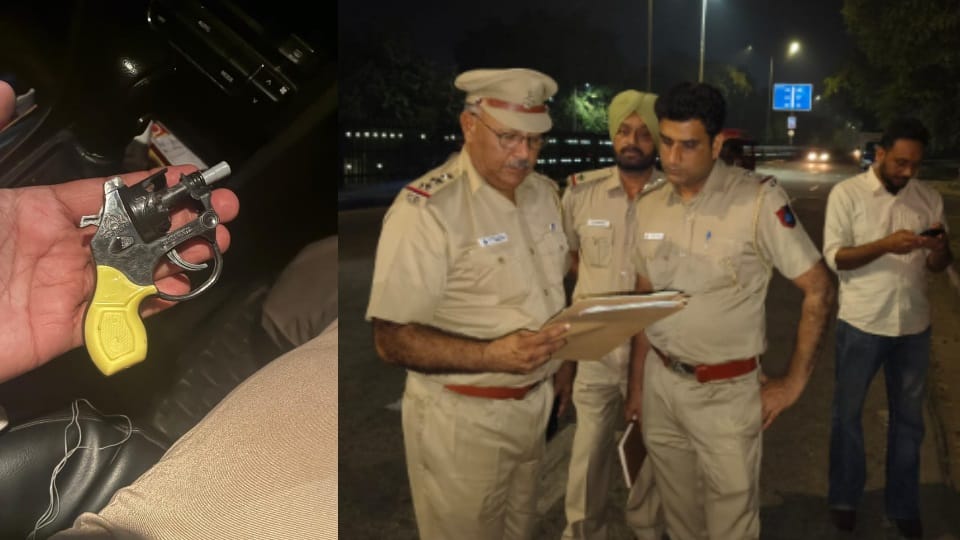 Late night firing in Chandigarh Police rushed to spot reported firecrackers were burst