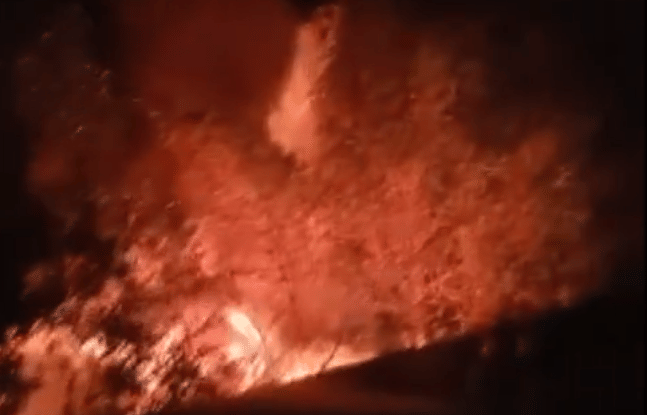 massive fire broke out at warehouse in Rathiwas village of Gurugram