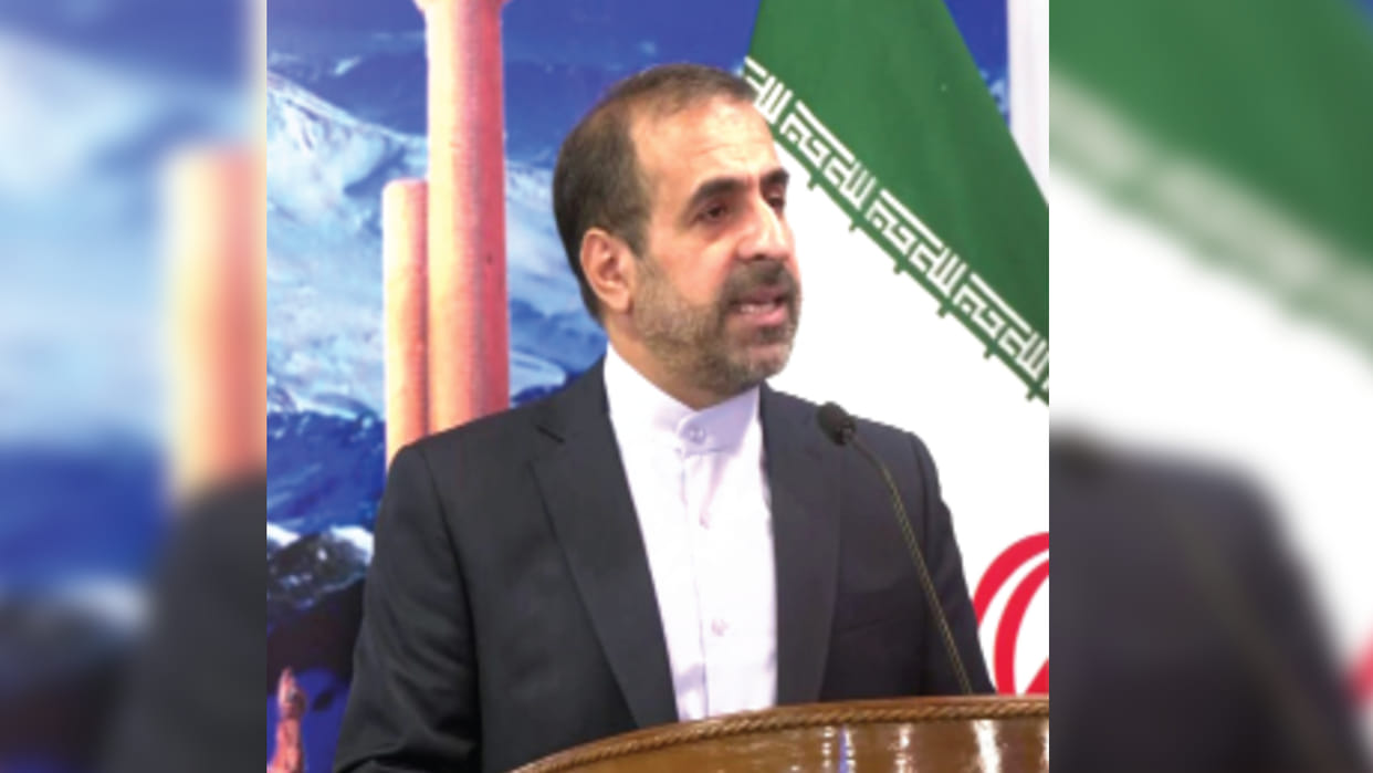Iranian Ambassador Iraj Elahi gets emotional as farewell from India