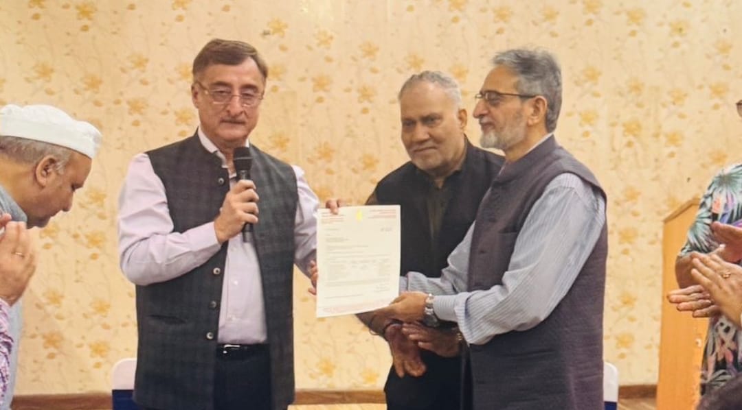 Congress MP Vivek Tankha gave a special gift to the Kashmiri Pandit community on Diwali