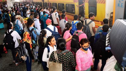 train was spotted people rushed for seats even gallery was empty airports and buses were crowded expected