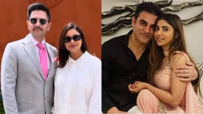 राघव चड्ढा, परिणीती चोपड़ा, अरबाज खान, शूरा खान