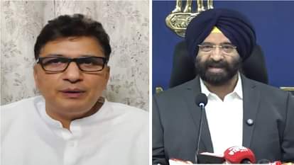 आप नेता सौरभ भारद्वाज और मंत्री मनजिंदर सिंह सिरसा