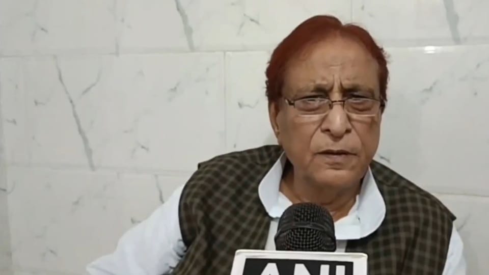 Samajwadi Party leader Azam Khan statement on I Love Muhammad in Rampur