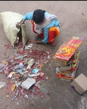 Bhopal news: Bhopal Municipal Corporation segregates 20 tonnes of firecracker waste, prepares for scientific d