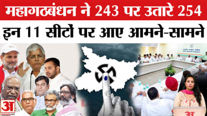 Bihar Election 2025: Grand Alliance fielded 254 candidates on 243 seats, constituent parties face off on these