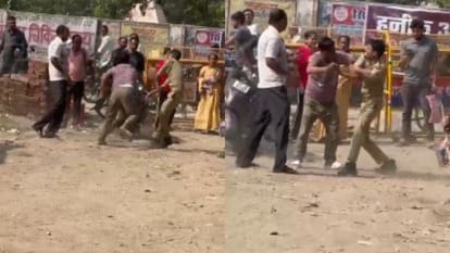 सिपाही और युवक के बीच हुई मारपीट