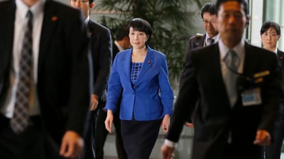 Japanese parliament elects Sanae Takaichi as the country's first female prime minister
