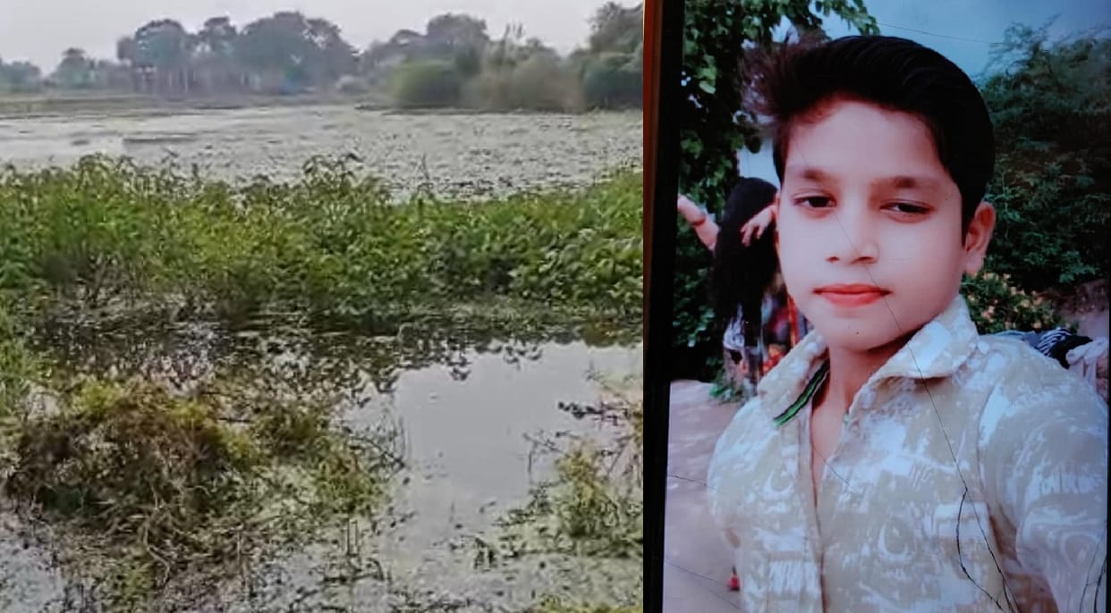 Kanpur accident in Bilhaur four children drowned when boat capsized while plucking water chestnut one dead